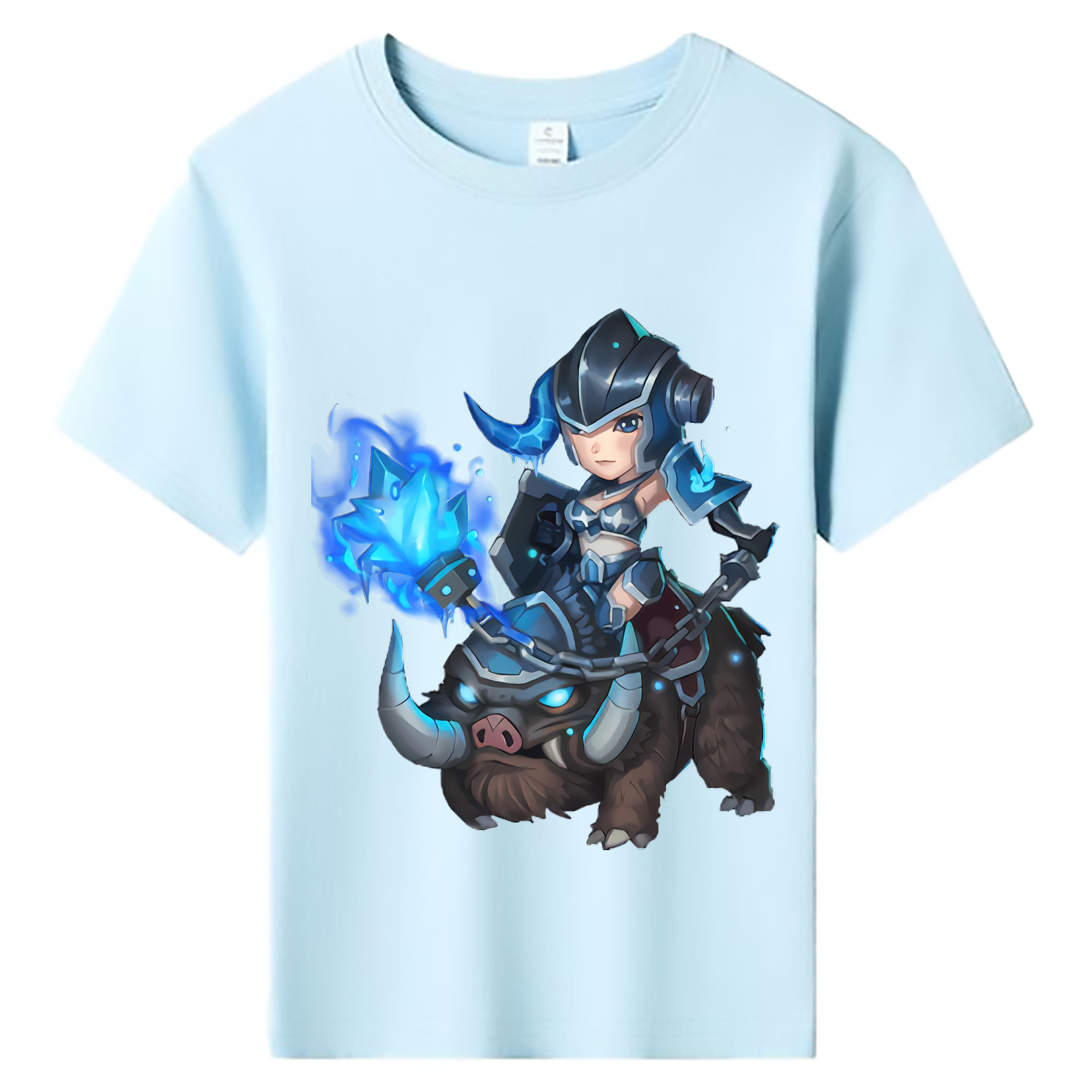 （画像用） リーグ・オブ・レジェンド League of Legends LOL 綿100％キッズTシャツ（フロントプリント）